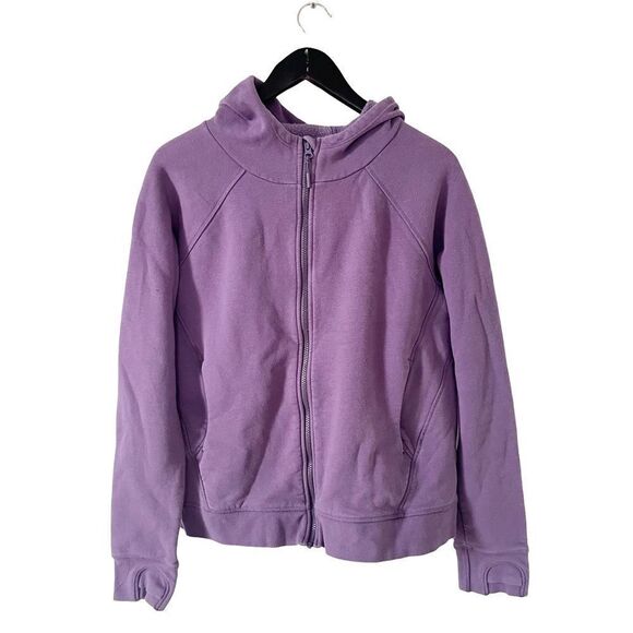 Lole Purple Full Zip Hoodie Sweater - Picture 2 of 9